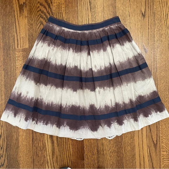 Anthropologie Edme & Esyllte Striped/Lined Skirt Size 2 - Picture 6 of 8